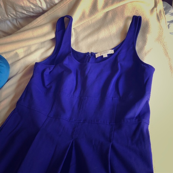 LOFT Dresses & Skirts - Sleeveless Purple Tank Dress